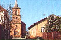 Die Pfarrkirche im Stadtteil Streit